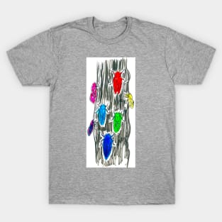 Rainbow Cicadas T-Shirt